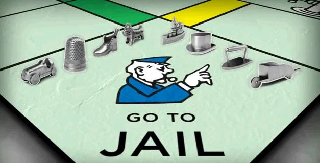 Monopoly Tokens Go To Jail Monopoly Tokens Go To Jail