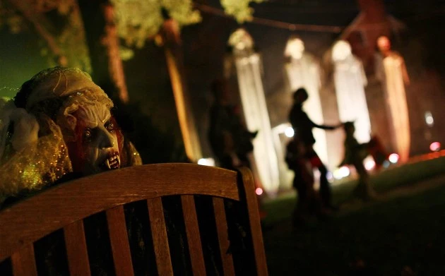 Halloween Brings Out Trick-Or-Treaters, Young And Old Trick or Treating